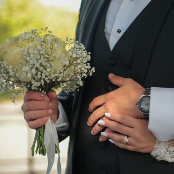 Photo bouquet de mariage Angers